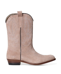 Country cuero meisjes laarzen roze