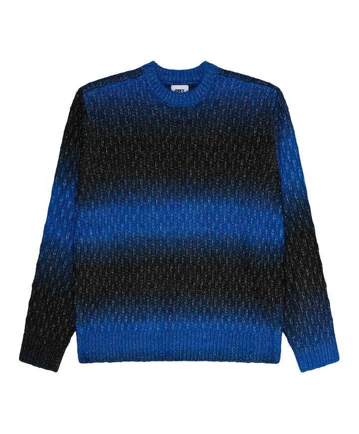 Heren sweater blauw