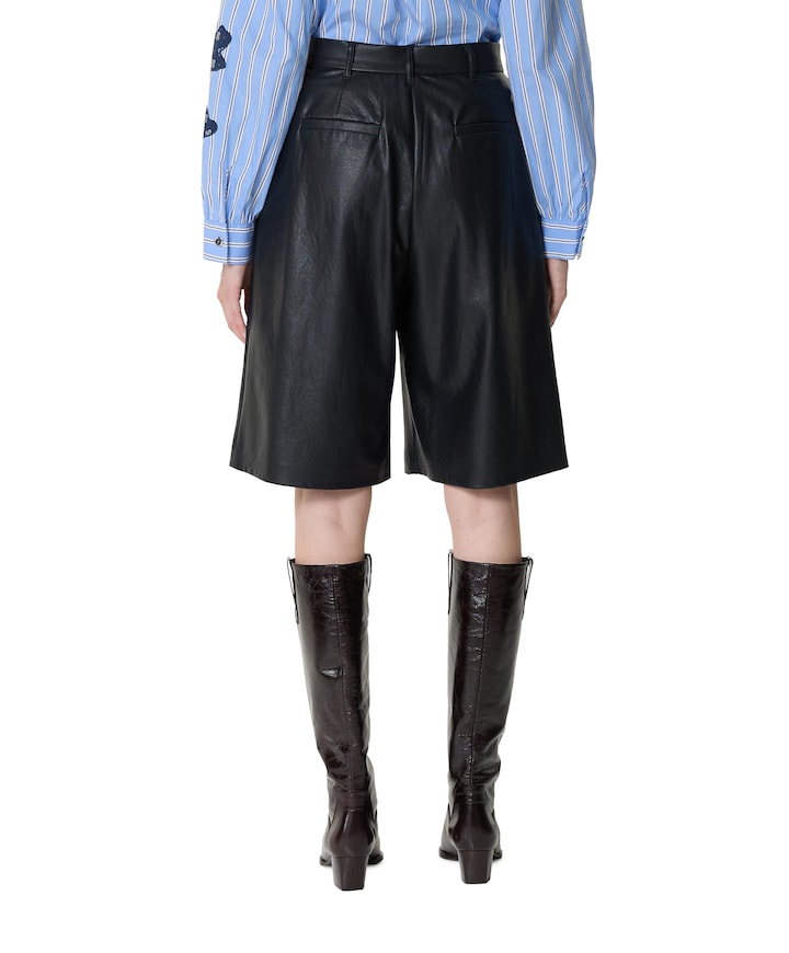 dames bermuda zwart
