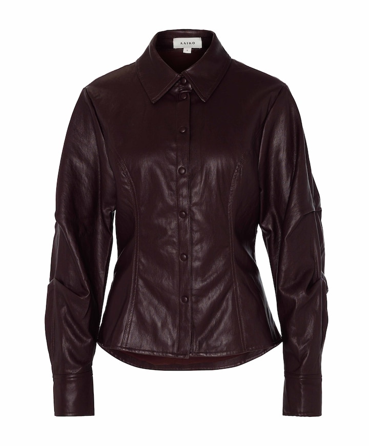 Dames blouse bordeaux