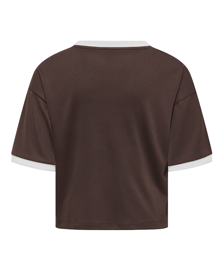 Meisjes T-shirt bruin
