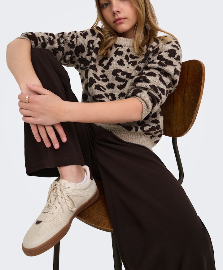 KOGGEGGO LIFE REGULAR PANT JRS NOOS meisjes broek bruin
