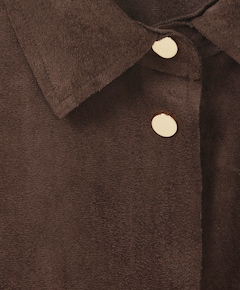 Dames blouse bruin