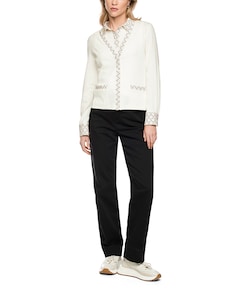 Dames vest ecru