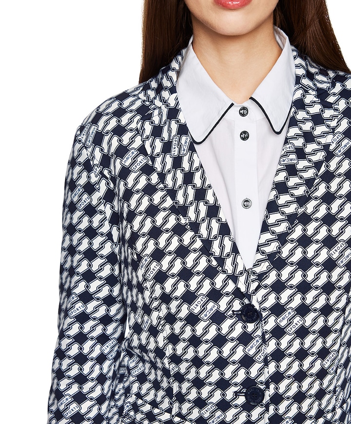 Dames blazer blauw