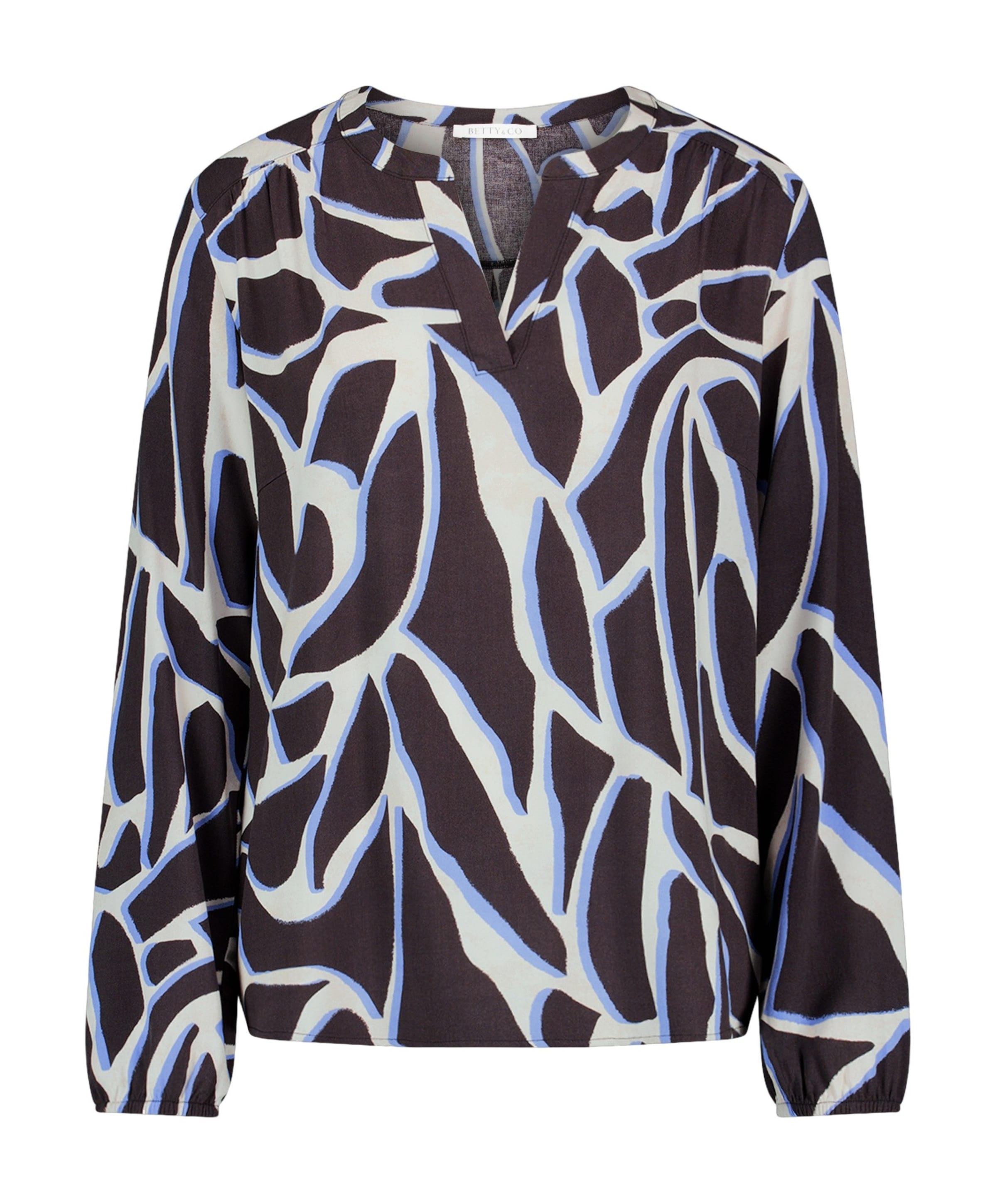 Dames blouse grijs