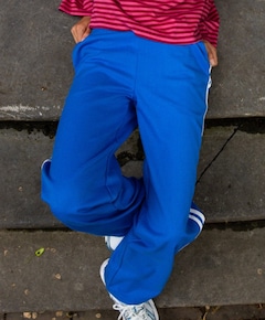 meisjes pantalon blauw
