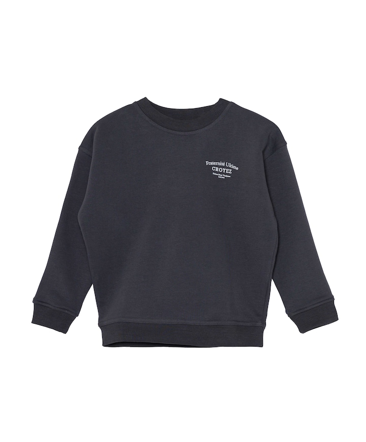 Jongens sweater grijs