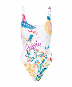 Dames badpak multicolor