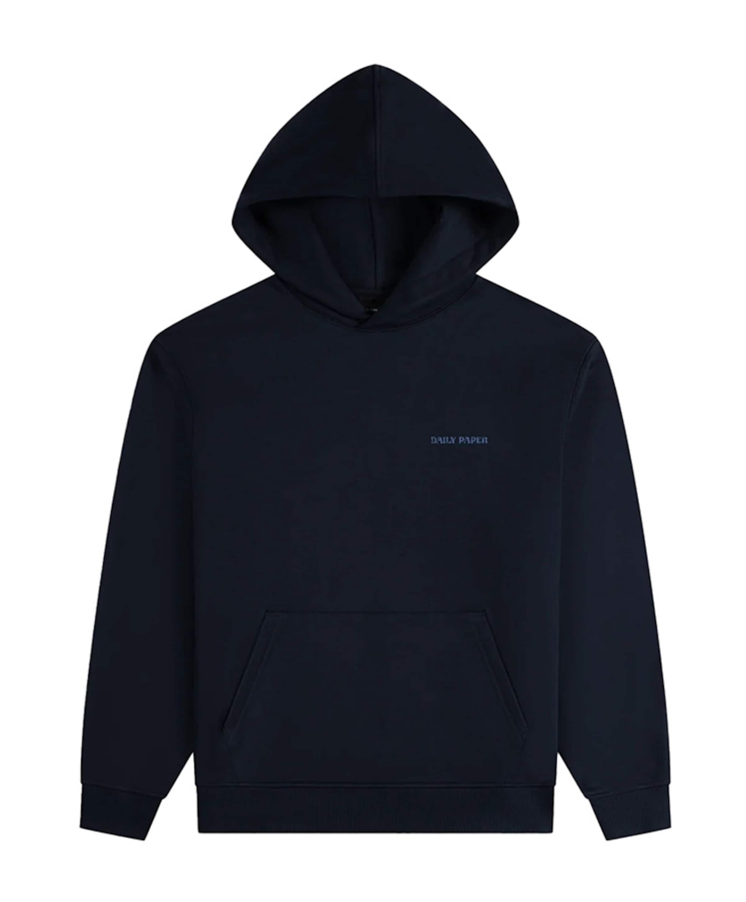 Heren hoodie blauw