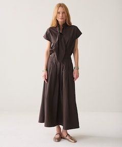 Dames rok bruin