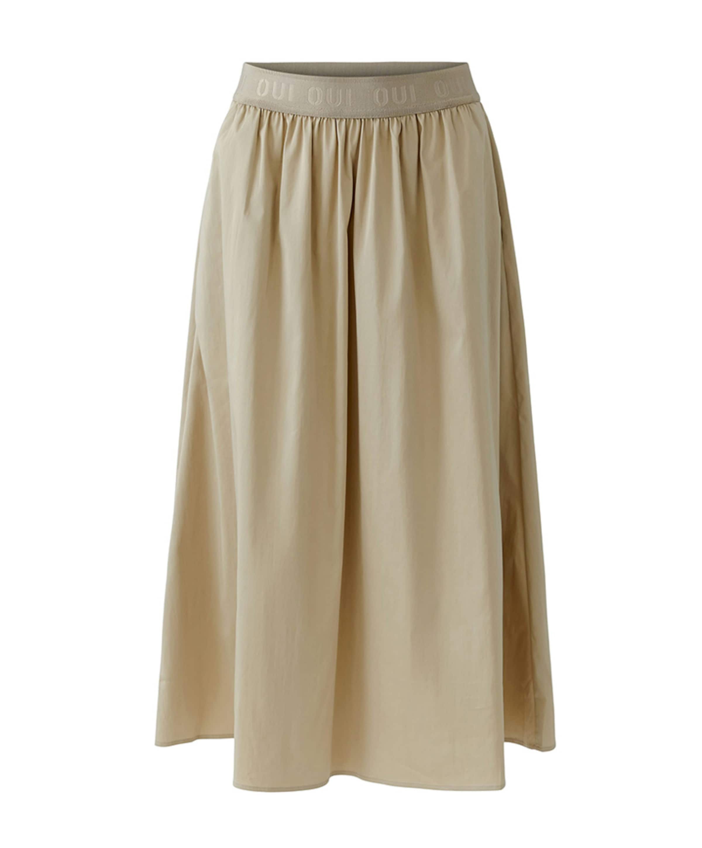 Dames rok beige