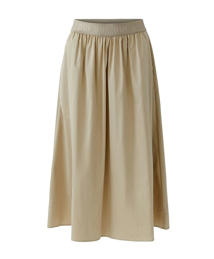 Dames rok beige