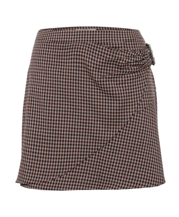 Dames rok bruin