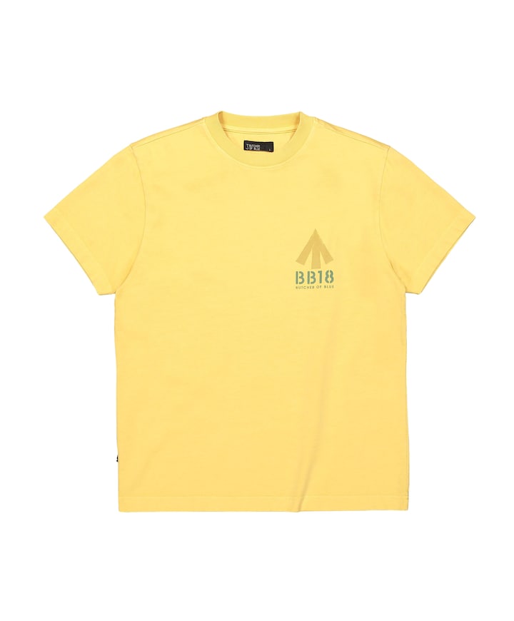 Heren T-shirt geel
