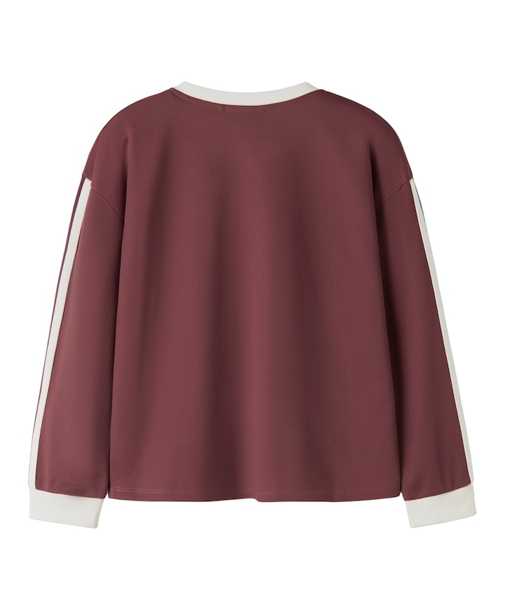 Meisjes longsleeve bordeaux