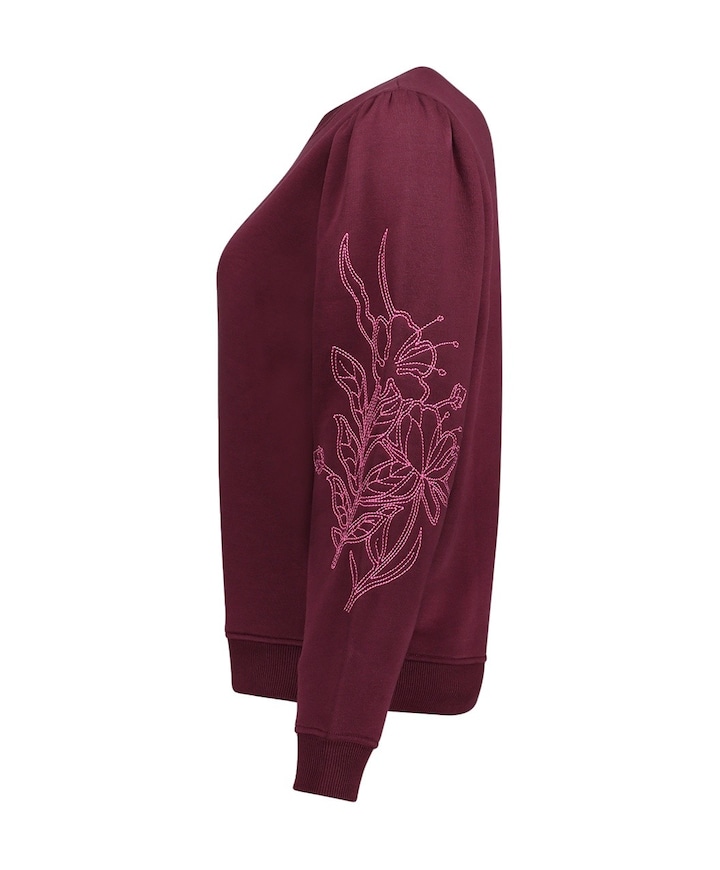 Dames sweater bordeaux