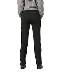 Jenny Flared Luxury dames broek grijs
