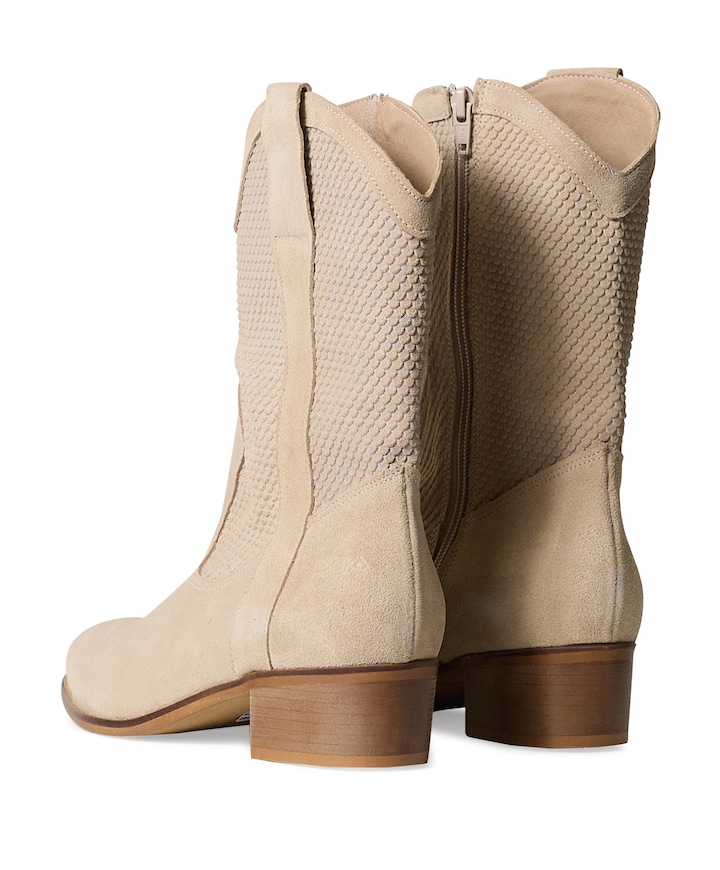 dames laarzen beige