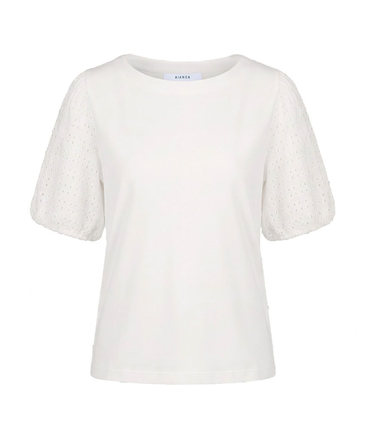 Dames T-shirt ecru