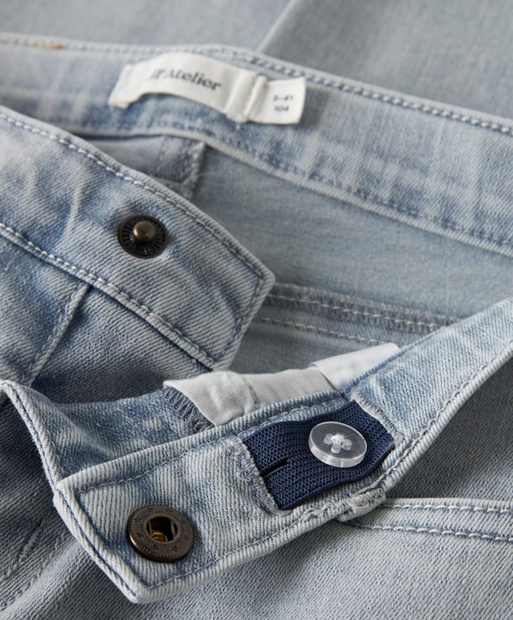 NMFFRANCES LOOSE 7722-FN LIL meisjes jeans blauw