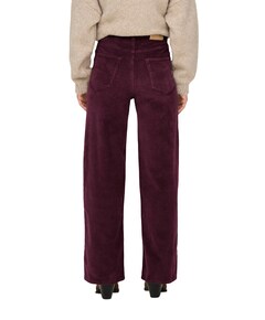 ONLHOPE GLOBAL EX HW WIDE CORD dames broek bordeaux