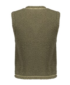 Dames gilet groen