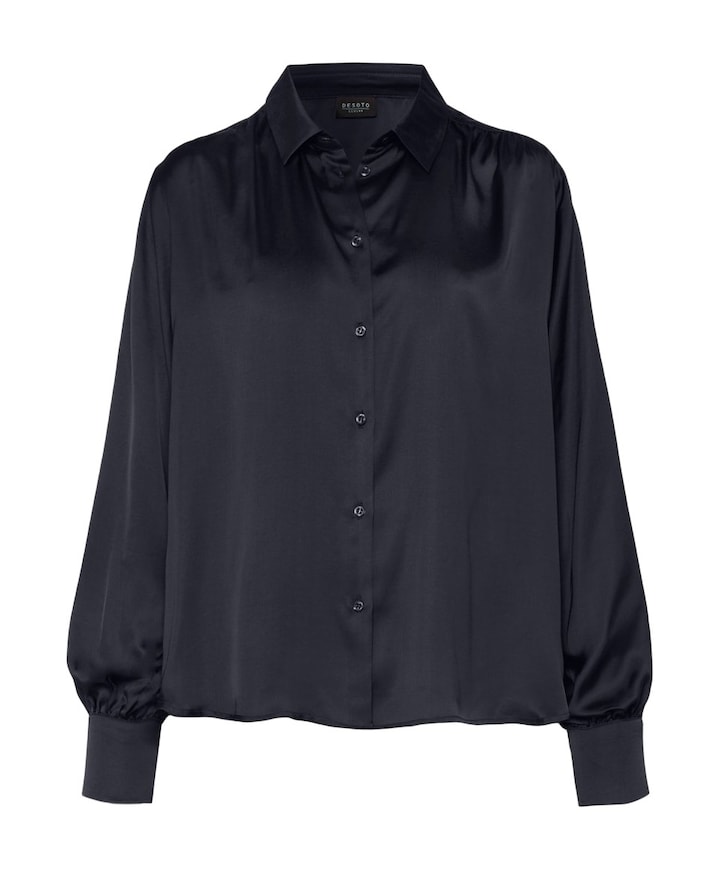 Dames blouse blauw