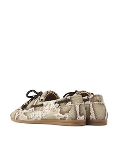 June Loua dames loafers bruin