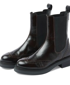 Lucia Gina dames enkellaarzen bruin