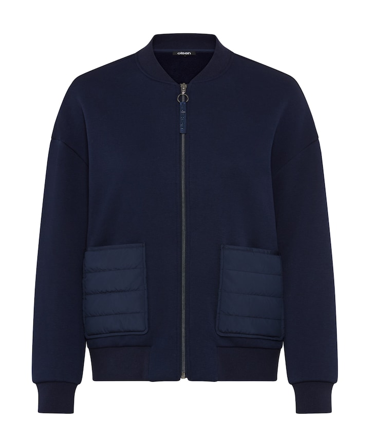 Dames vest blauw