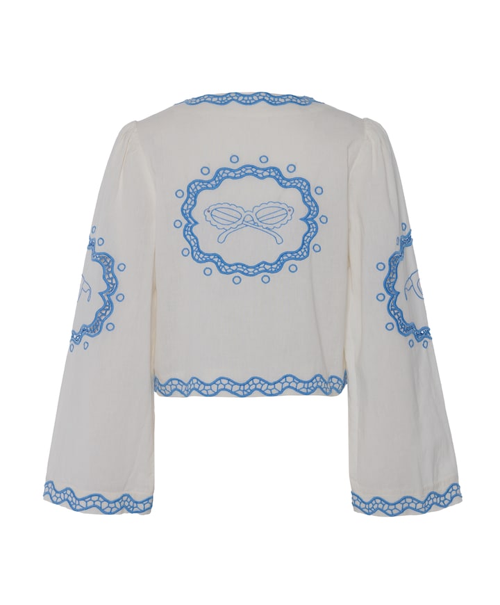 Dames blouse wit
