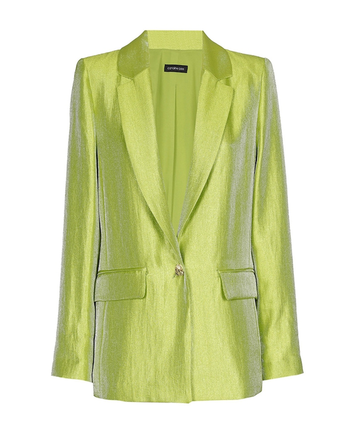 Dames blazer groen
