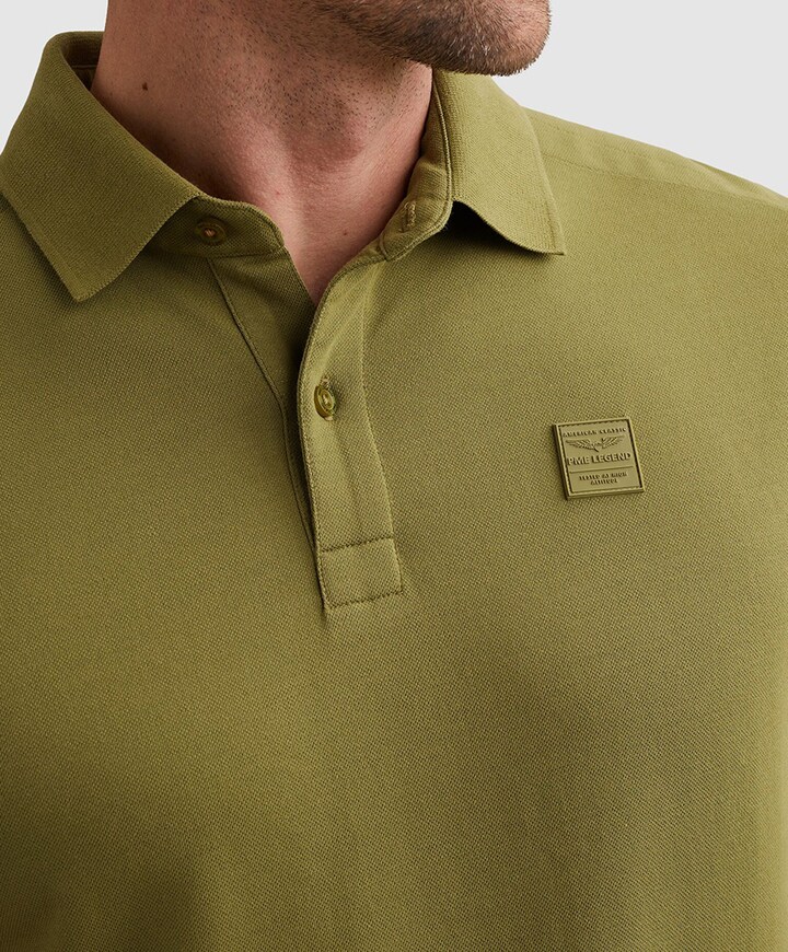 Heren polo groen
