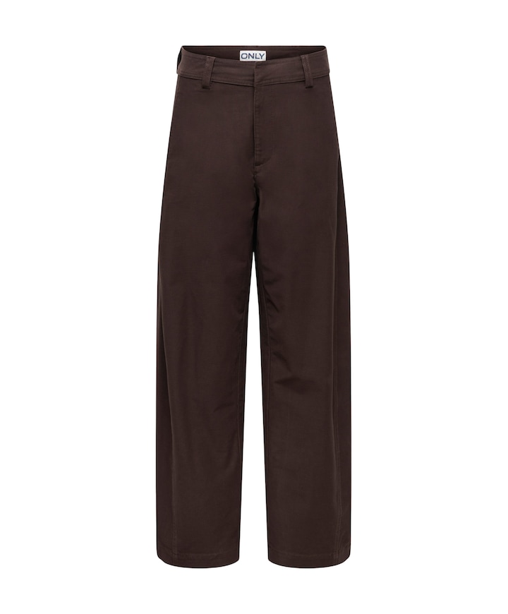 ONLCLAIR MW BARREL PANT PNT NOOS dames broek bruin