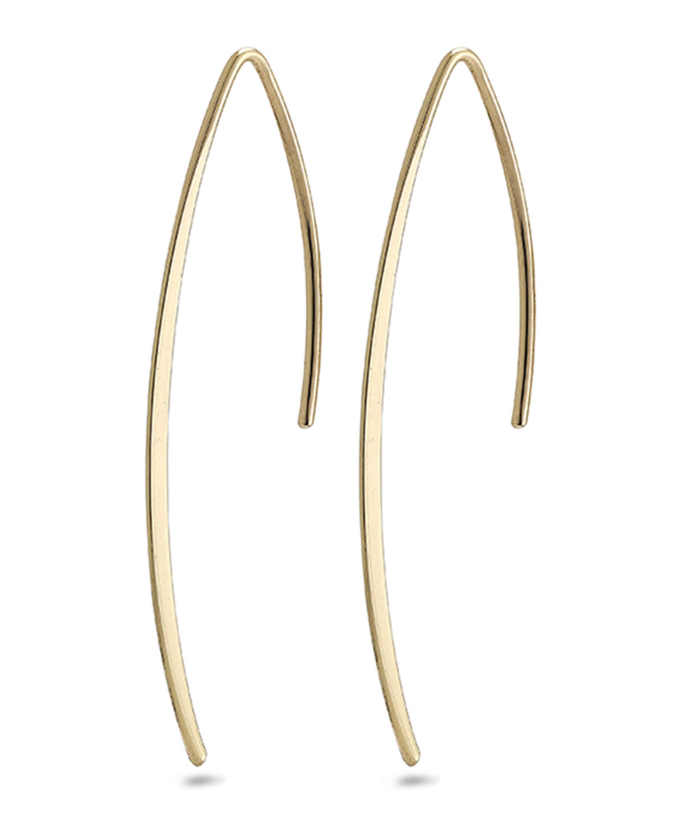 Dames oorbellen goud