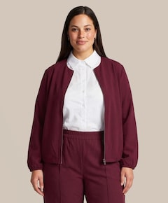 Dames blazer bordeaux