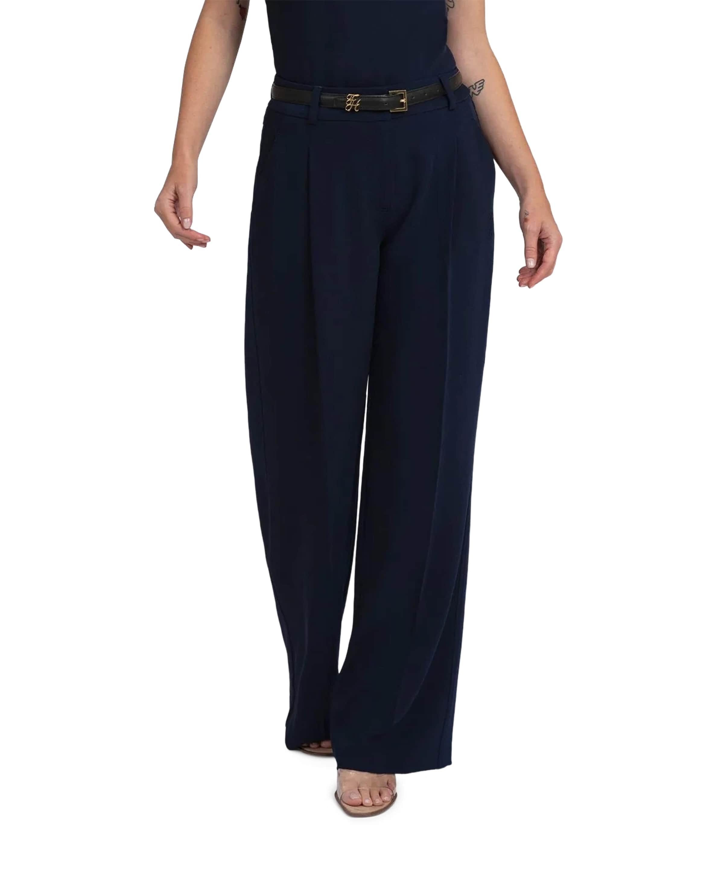 Ozias dames broek blauw