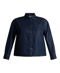 Dames blouse blauw