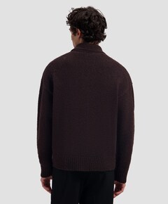 Heren polo bruin