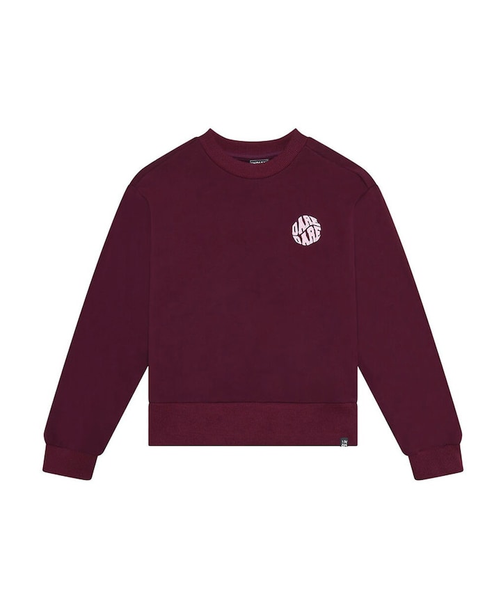 Meisjes sweater bordeaux