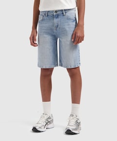 The Kyle Loose Fit jongens korte broek blauw
