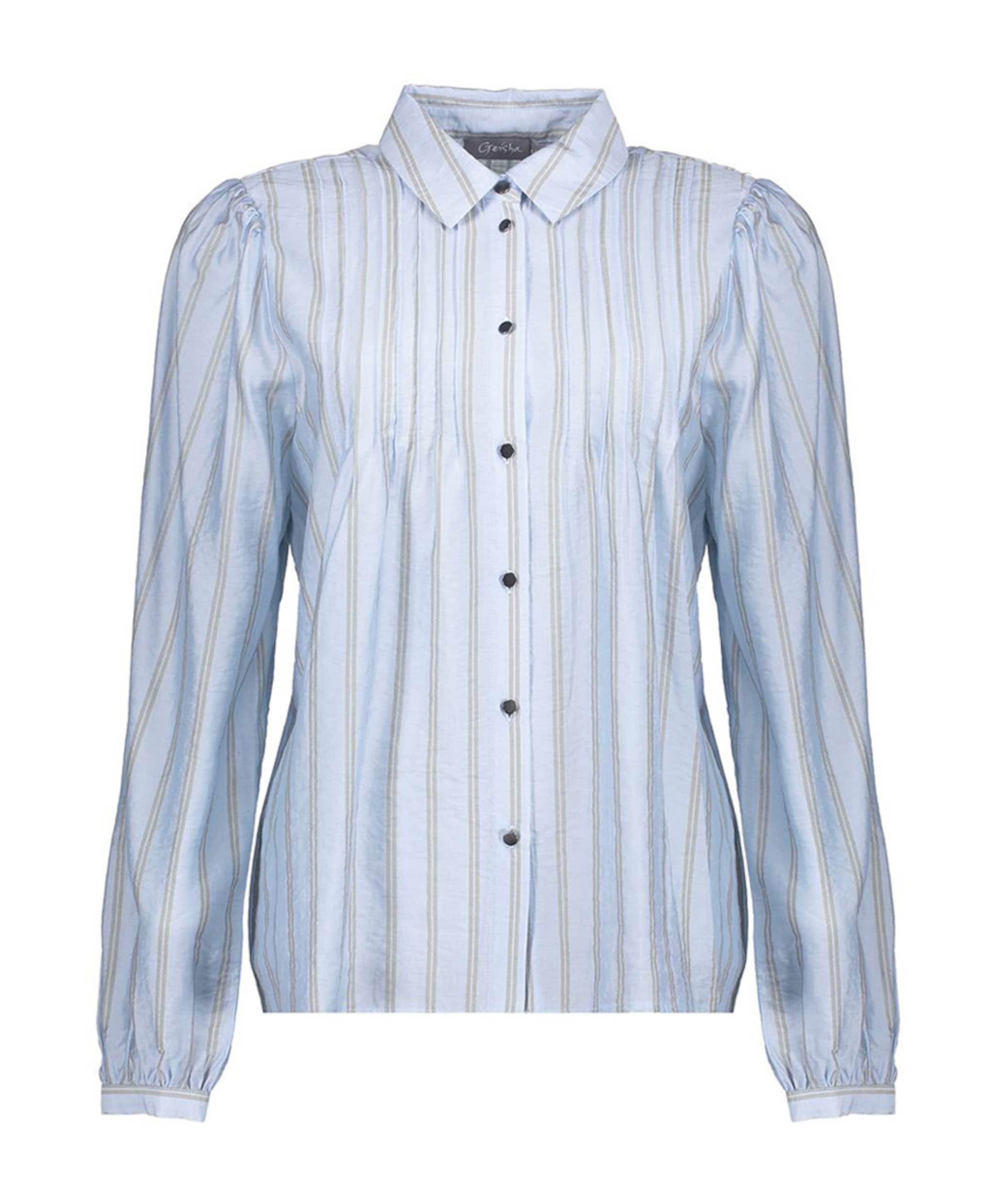 Dames blouse blauw