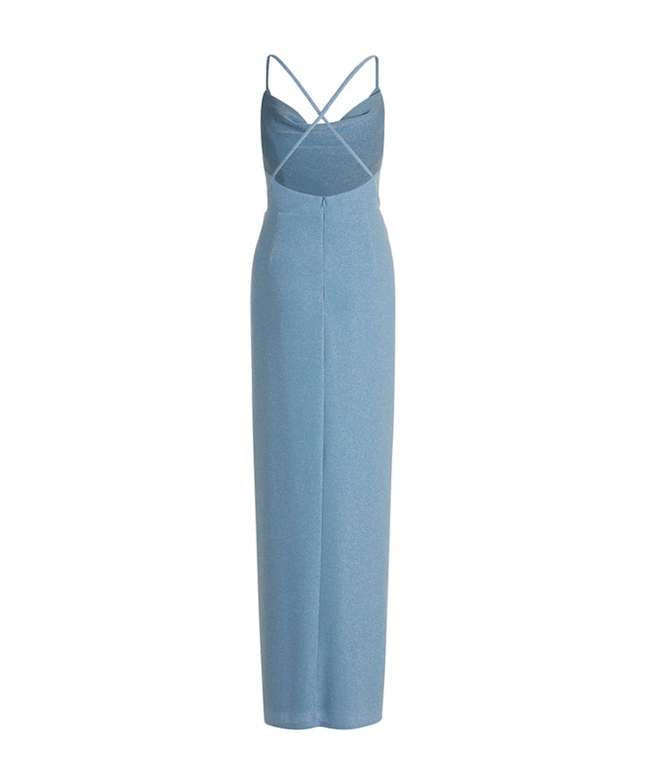 Dames jurk blauw
