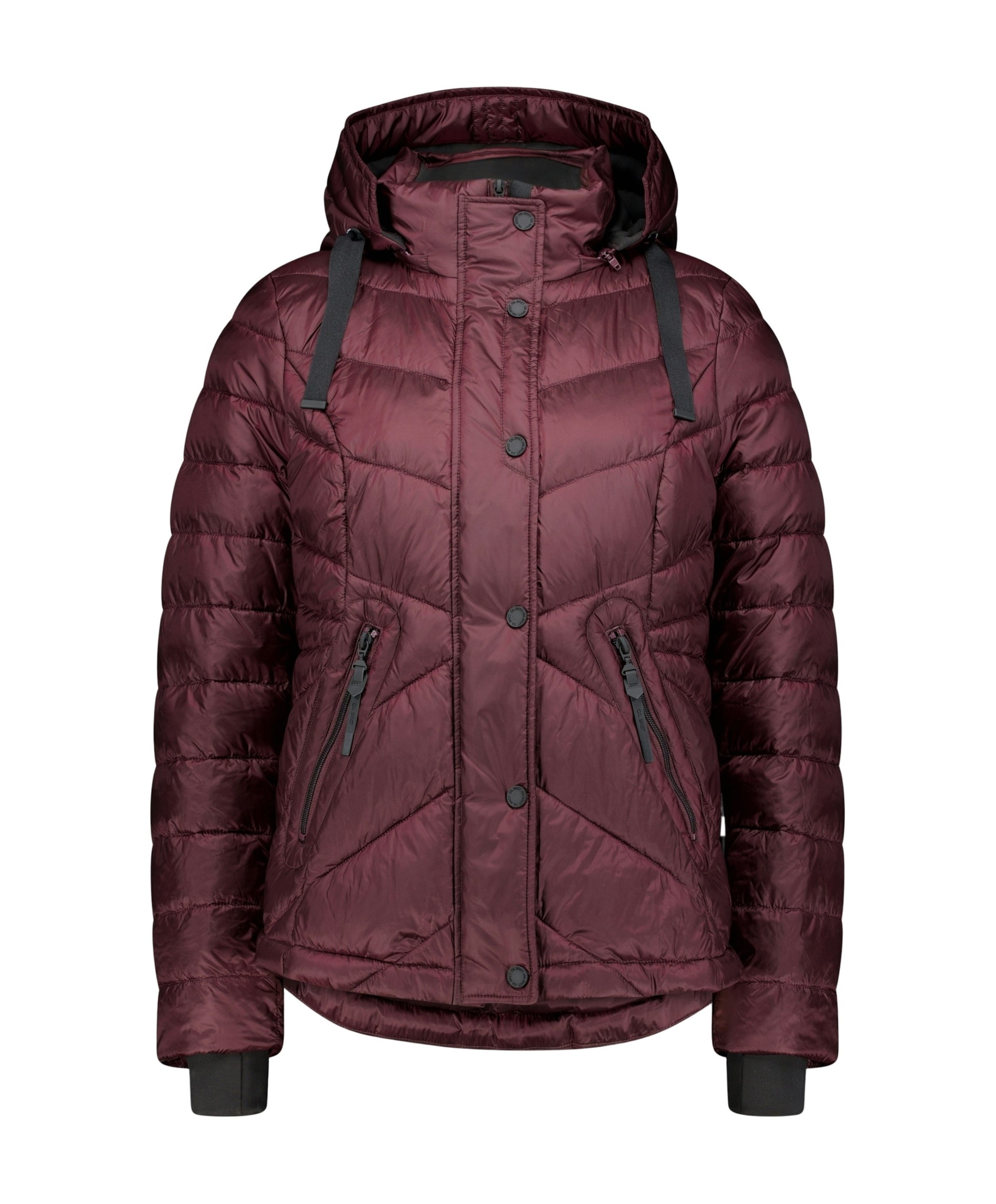 Dames jas bordeaux