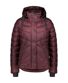 Dames jas bordeaux