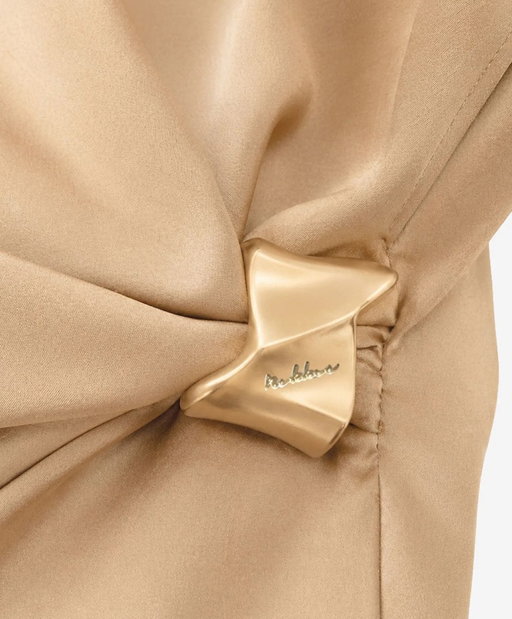 Dames top beige