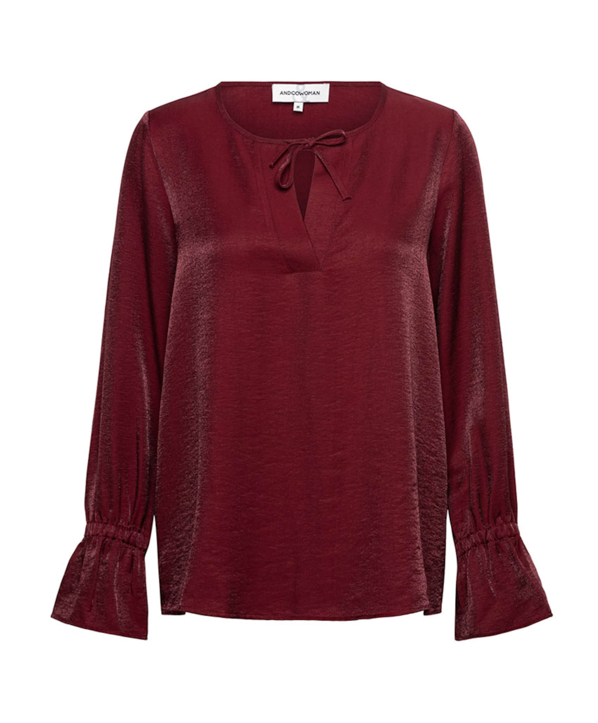 Blouse bordeaux