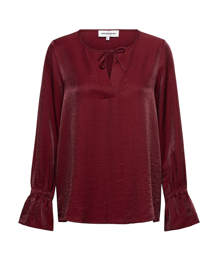 Blouse bordeaux