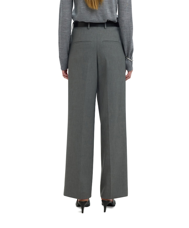 SLFWIDE-RITA LANO MW NOOS broek grijs